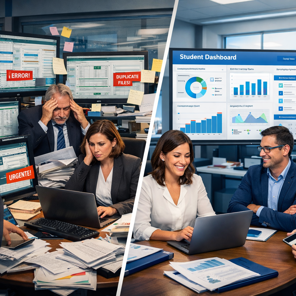 University Admin Team Navigating Digital Chaos Toward Modern Platform